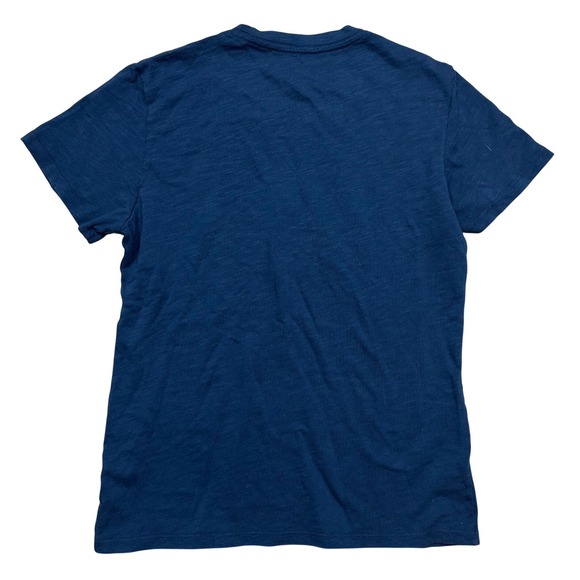 NWOT American Giant Women's Premium Slub Crew Tee Maine Navy Blue M USA Made - Picture 5 of 7